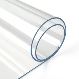 Clear Table Protector Mat -1.5mm Thickness Waterproof Heavy Duty PVC Table Cover For Dining Room Table (Option: 1.5mm-38x71inches)